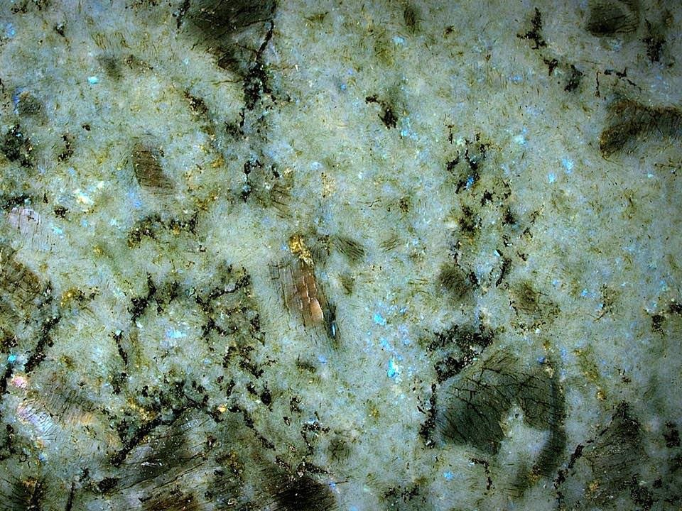 Home labradorite blue