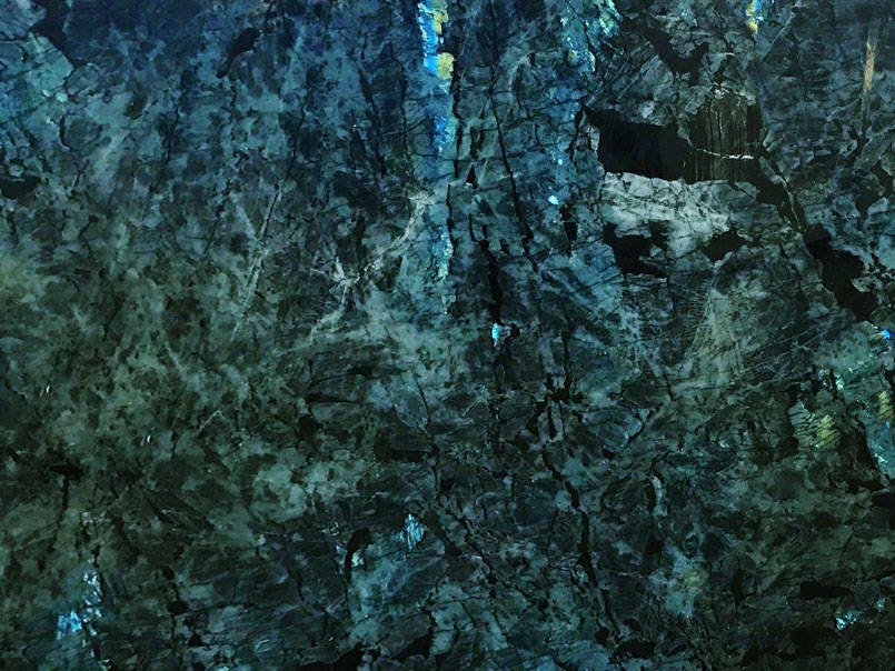 Home lemurian blue granite